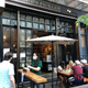 The host stand at Jacob’s Pickles, June 2020